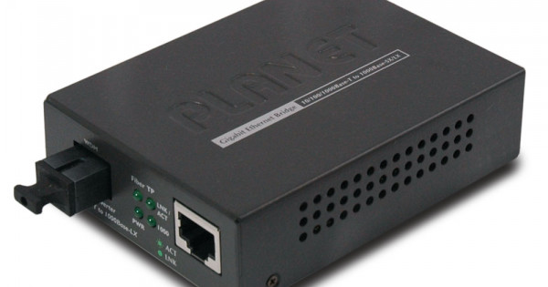 GT-806B15 10/100/1000Base-T to 1000Base-LX (WDM TX:1550nm, SM,15km ...